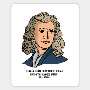 ISAAC NEWTON QUOTES Magnet